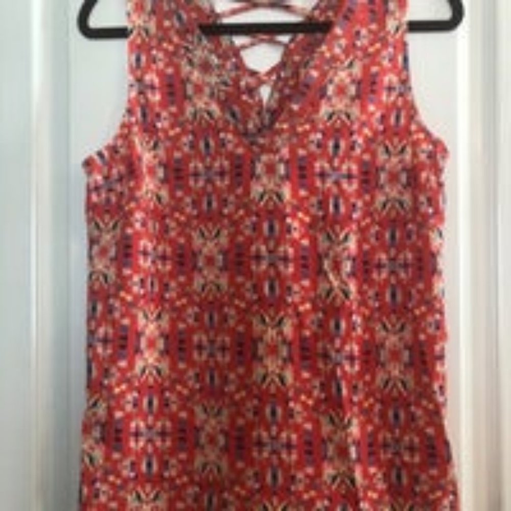 Skies Are Blue Sleeveless Top L